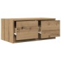 Mueble para TV madera de ingeniería roble artisan 60x31x25,5 cm von , TV-Möbel - Ref: Foro24-861506, Preis: 45,90 €, Rabatt: %