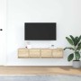 Muebles de TV 2 uds madera ingeniería roble Sonoma 60x31x25,5cm von , TV-Möbel - Ref: Foro24-861495, Preis: 79,74 €, Rabatt: %
