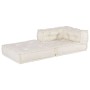 Puf modular crema 70x70x54 tela de , Cojines para sillas y sofás - Ref: Foro24-4019021, Precio: 182,66 €, Descuento: %