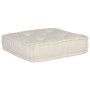 Puf modular crema 70x70x54 tela de , Cojines para sillas y sofás - Ref: Foro24-4019021, Precio: 182,66 €, Descuento: %