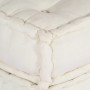 Puf modular crema 70x70x54 tela de , Cojines para sillas y sofás - Ref: Foro24-4019021, Precio: 182,66 €, Descuento: %