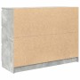 Aparador de madera de ingeniería gris hormigón 100x35x76 cm by , Sideboards - Ref: Foro24-3328501, Price: 140,74 €, Discount: %