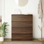 Aparador roble marrón 80x35x99 cm madera de ingeniería by , Sideboards - Ref: Foro24-3328486, Price: 136,58 €, Discount: %