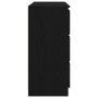 Aparador de madera de roble negro 100x35x76 cm de , Aparadores - Ref: Foro24-3328499, Precio: 146,29 €, Descuento: %