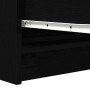 Aparador de madera de roble negro 100x35x76 cm de , Aparadores - Ref: Foro24-3328499, Precio: 146,29 €, Descuento: %