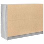 Aparador de madera de ingeniería gris sonoma 100x35x76 cm by , Sideboards - Ref: Foro24-3328503, Price: 142,44 €, Discount: %