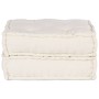 Puff modular de tela color crema 70x70x36 von , Kissen für Stühle und Sofas - Ref: Foro24-4019023, Preis: 122,34 €, Rabatt: %