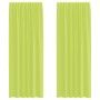 Cortinas de gasa con trabillas 2 uds. verde manzana von , Vorhänge und Gardinen - Ref: Foro24-4102255, Preis: 15,49 €, Rabatt: %