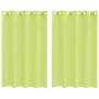 Cortinas de gasa con ojales 2 uds verde manzana 140x175 cm von , Vorhänge und Gardinen - Ref: Foro24-4102054, Preis: 14,11 €,...