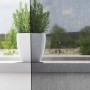 Cortinas de gasa con bolsillos para varillas 2 uds. negro von , Vorhänge und Gardinen - Ref: Foro24-4102170, Preis: 15,23 €, ...