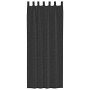 Cortinas de gasa con bolsillos para varillas 2 uds. negro von , Vorhänge und Gardinen - Ref: Foro24-4102170, Preis: 15,23 €, ...