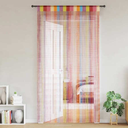 Cortinas de tiras 2 uds multicolor 100x250 cm von , Vorhänge und Gardinen - Ref: Foro24-4102037, Preis: 18,40 €, Rabatt: %
