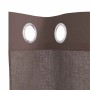 Cortinas de gasa con ojales 2 uds marrón 140x245 cm von , Vorhänge und Gardinen - Ref: Foro24-4102068, Preis: 13,53 €, Rabatt: %
