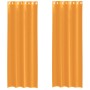 Cortinas de gasa con ojales 2 uds naranja 140x300 cm von , Vorhänge und Gardinen - Ref: Foro24-4102094, Preis: 16,52 €, Rabat...