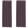 Cortinas de gasa con ojales 2 uds morado 140x260 cm von , Vorhänge und Gardinen - Ref: Foro24-4102105, Preis: 15,54 €, Rabatt: %