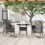 Garden dining set 3 pieces gray synthetic rattan by vidaXL, Garden sets - Ref: Foro24-3058485, Price: 235,39 €, Discount: %