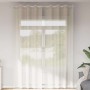 Cortinas de gasa con ojales 2 uds crema 140x260 cm von , Vorhänge und Gardinen - Ref: Foro24-4102075, Preis: 13,49 €, Rabatt: %