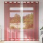 Cortinas de gasa con ojales 2 uds rojo vino von , Vorhänge und Gardinen - Ref: Foro24-4102158, Preis: 15,27 €, Rabatt: %