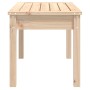 Gartenbank aus massivem Kiefernholz 80x44x45 cm von vidaXL, Gartenbänke - Ref: Foro24-823997, Preis: 49,84 €, Rabatt: %