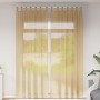 Cortinas de gasa con bolsillos para varillas 2 uds. arena von , Vorhänge und Gardinen - Ref: Foro24-4102220, Preis: 14,05 €, ...