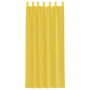 Cortinas de gasa con bolsillos para varillas 2 uds. amarillo von , Vorhänge und Gardinen - Ref: Foro24-4102229, Preis: 20,11 ...