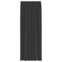Cortinas de gasa con trabillas 2 uds. negro von , Vorhänge und Gardinen - Ref: Foro24-4102260, Preis: 15,49 €, Rabatt: %