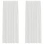 Cortinas de gasa con trabillas 2 uds arena 140x260 cm von , Vorhänge und Gardinen - Ref: Foro24-4102310, Preis: 15,49 €, Raba...