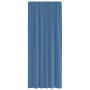 Cortinas de gasa con trabillas 2 uds azul real 140x245 cm von , Vorhänge und Gardinen - Ref: Foro24-4102304, Preis: 15,15 €, ...