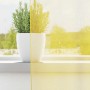 Cortinas de gasa con trabillas 2 uds amarillo 140x245 cm von , Vorhänge und Gardinen - Ref: Foro24-4102319, Preis: 21,65 €, R...