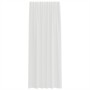 Cortinas de gasa con trabillas 2 uds. color blanco 140x225 cm von , Vorhänge und Gardinen - Ref: Foro24-4102333, Preis: 14,93...
