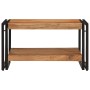 Mesa de centro madera maciza de acacia 70x50x38 cm by , Coffee table - Ref: Foro24-4102719, Price: 96,62 €, Discount: %