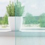 Cortinas de gasa con trabillas 2 uds turquesa 140x175 cm von , Vorhänge und Gardinen - Ref: Foro24-4102327, Preis: 16,70 €, R...