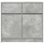 Aparador con cajón gris hormigón 80x34x76 cm madera ingeniería by , Sideboards - Ref: Foro24-861538, Price: 86,44 €, Discount: %