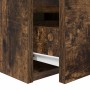 Mesillas de noche de pared 2 uds roble ahumado 38x34x40 cm de , Mesitas de noche - Ref: Foro24-861256, Precio: 78,11 €, Descu...