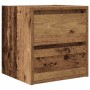Mesilla de noche de pared de madera vieja 38x34x40 cm de , Mesitas de noche - Ref: Foro24-861261, Precio: 46,66 €, Descuento: %