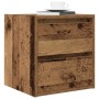 Mesilla de noche de pared de madera vieja 38x34x40 cm de , Mesitas de noche - Ref: Foro24-861261, Precio: 46,66 €, Descuento: %