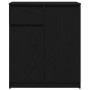 Aparador con cajón roble negro 71x35x84 cm madera de ingeniería von , Sideboards - Ref: Foro24-861590, Preis: 92,73 €, Rabatt: %