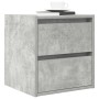 Mesillas de noche de pared 2 uds gris hormigón 38x34x40 cm von , Nachttische - Ref: Foro24-861254, Preis: 78,11 €, Rabatt: %