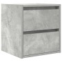 Mesillas de noche de pared 2 uds gris hormigón 38x34x40 cm von , Nachttische - Ref: Foro24-861254, Preis: 78,11 €, Rabatt: %