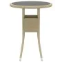 Juego de comedor para jardín de 3 piezas ratán sintético beige by vidaXL, Garden sets - Ref: Foro24-3058460, Price: 188,68 €,...