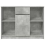 Aparador con cajón gris hormigón 101x35x76 cm madera ingeniería von , Sideboards - Ref: Foro24-861565, Preis: 90,83 €, Rabatt: %