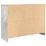Aparador con cajón gris hormigón 101x35x76 cm madera ingeniería von , Sideboards - Ref: Foro24-861565, Preis: 90,83 €, Rabatt: %