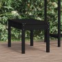 Banco de jardín madera maciza pino negro 80x44x45 cm de vidaXL, Bancos de jardín - Ref: Foro24-824001, Precio: 60,20 €, Descu...