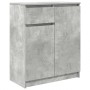 Aparador con cajón gris hormigón 71x35x84 cm madera ingeniería by , Sideboards - Ref: Foro24-861592, Price: 87,75 €, Discount: %