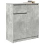 Aparador con cajón gris hormigón 71x35x84 cm madera ingeniería by , Sideboards - Ref: Foro24-861592, Price: 87,75 €, Discount: %