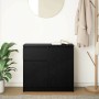 Aparador con cajón roble negro 71x35x65 cm madera de ingeniería de , Aparadores - Ref: Foro24-861599, Precio: 82,57 €