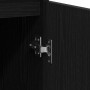 Aparador con cajón roble negro 71x35x65 cm madera de ingeniería by , Sideboards - Ref: Foro24-861599, Price: 79,73 €, Discoun...