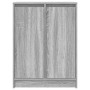 Aparador Sonoma gris 57x34x76 cm madera de ingeniería de , Aparadores - Ref: Foro24-861621, Precio: 75,79 €, Descuento: %