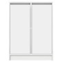 Aparador blanco 57x34x76 cm madera de ingeniería von , Sideboards - Ref: Foro24-861616, Preis: 74,52 €, Rabatt: %