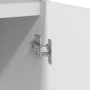 Aparador blanco 57x34x76 cm madera de ingeniería